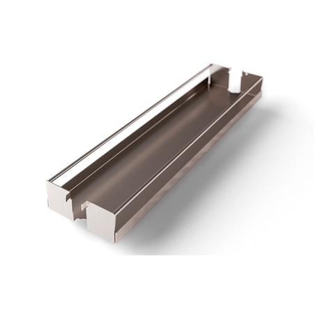Kessebohmer Tray Champagne Metal 5W F/ Base Pullout, 2PK 2504760103